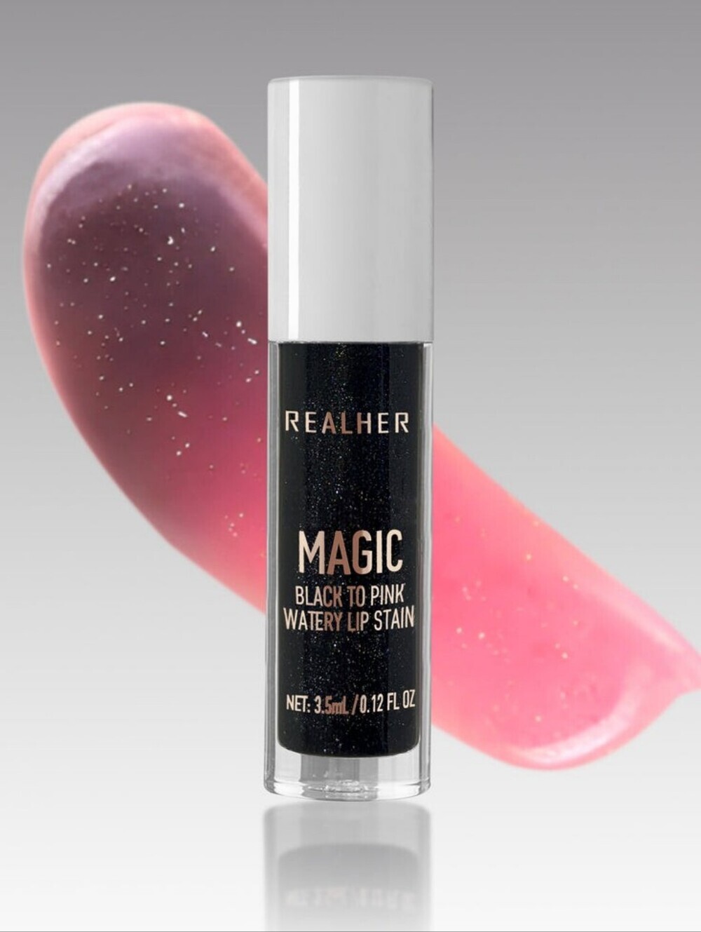 RealHer Magic Black to Pink Watery Lip Stain